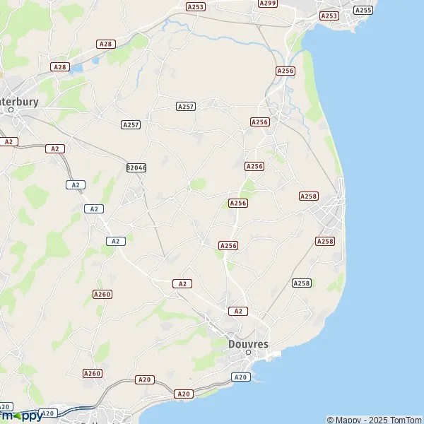 Map Preston map of Preston (CT3 1) and practical information